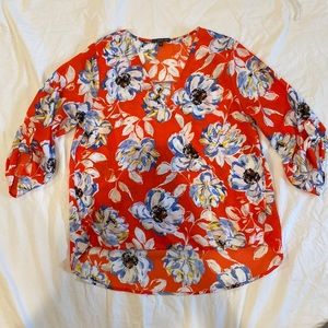 West Kei floral blouse. Size M